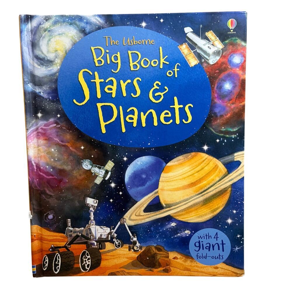 Usborne Big Book of Stars and Planets -EUC